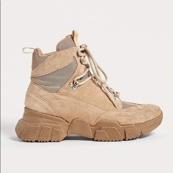 Beige Hiking Boots - Picture 3 of 8